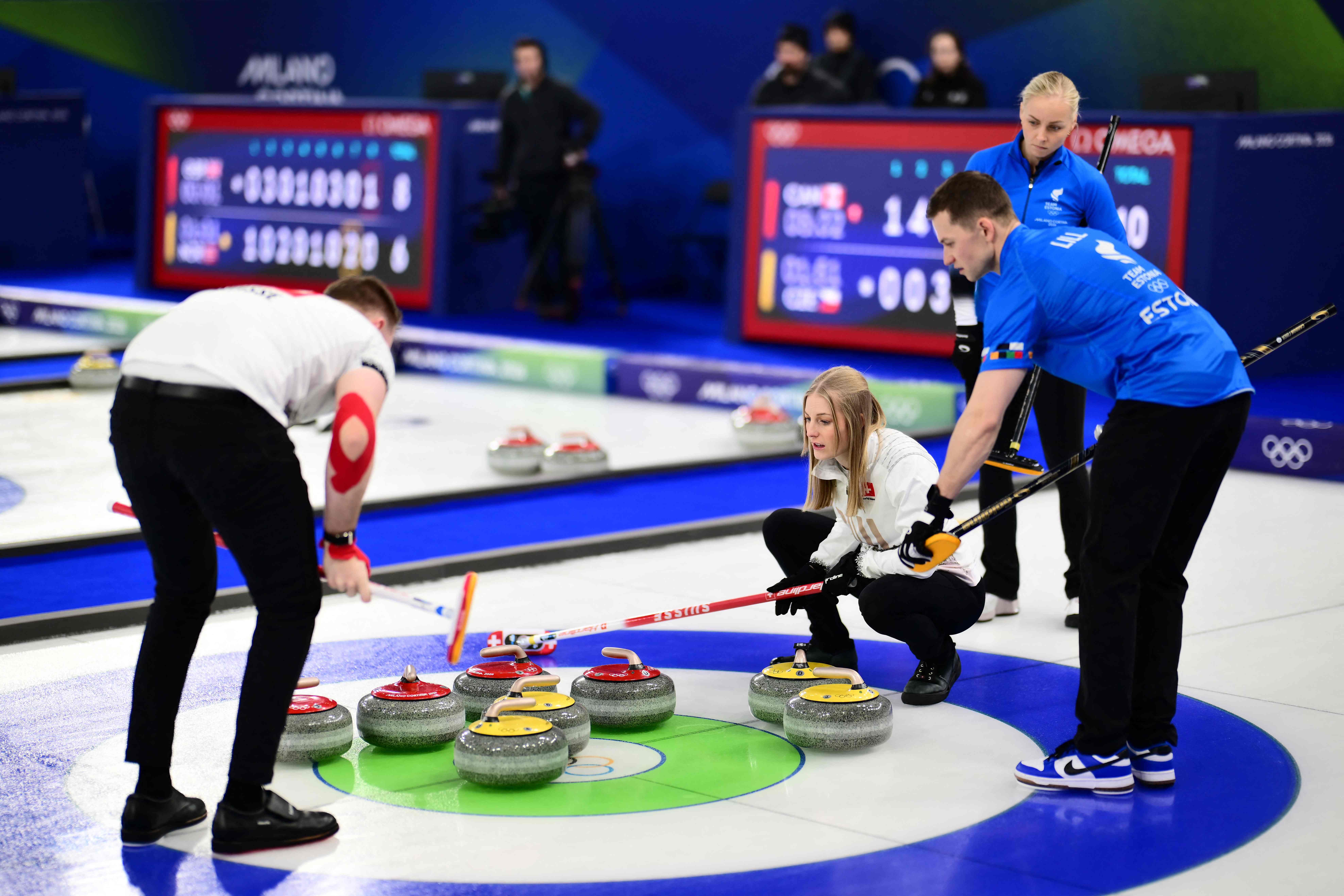 开云体育官网-米兰冬奥赛事揭幕 冰壶混双率先开打